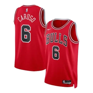 Amazing Alex Caruso Chicago Bulls Nike Unisex Swingman Jersey Icon Edition Red