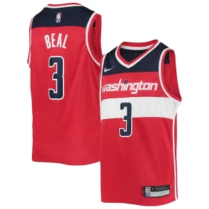 Amazing Bradley Beal Washington Wizards Nike Youth 2021/22 Diamond Swingman Jersey Icon Edition Red