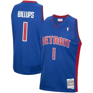 Amazing Chauncey Billups Detroit Pistons 2003/04 Hardwood Classics Swingman Jersey Royal