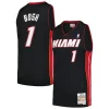 Amazing Chris Bosh Miami Heat 2012/13 Hardwood Classics Swingman Jersey Black