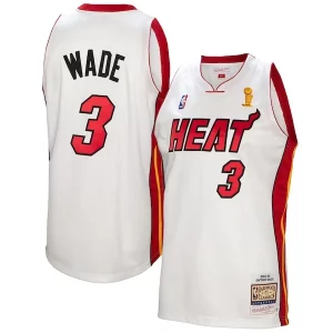Amazing Dwyane Wade Miami Heat 2005 06 Authentic Player Jersey White