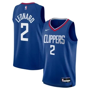 Amazing Kawhi Leonard LA Clippers Nike Youth Swingman Jersey Icon Edition Royal