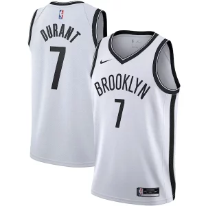 Amazing Kevin Durant Brooklyn Nets Nike 2020/21 Swingman Jersey White Association Edition