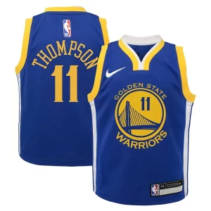 Premium Klay Thompson Golden State Warriors Nike Preschool Dri FIT Swingman Player Jersey Icon Edition Royal