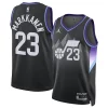 Amazing Lauri Markkanen Utah Jazz Jordan Brand Unisex 2024/25 Swingman Jersey Statement Edition Black