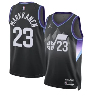 Amazing Lauri Markkanen Utah Jazz Jordan Brand Unisex 2024/25 Swingman Jersey Statement Edition Black