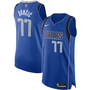 Amazing Luka Dončić Dallas Mavericks Nike Authentic Jersey Association Edition Blue