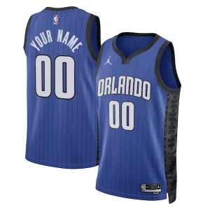 Amazing Orlando Magic Jordan Brand Unisex 2022/23 Swingman Custom Jersey Statement Edition Royal