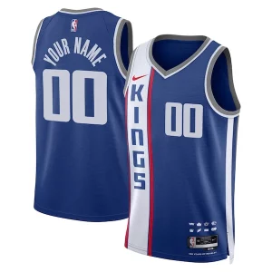 Amazing Sacramento Kings Nike Unisex 2023/24 Custom Swingman Jersey Blue City Edition