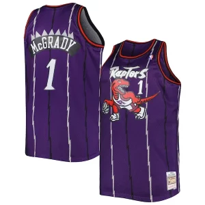 Amazing Tracy McGrady Toronto Raptors Big & Tall Hardwood Classics 1998/99 Swingman Jersey Purple