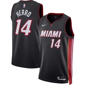 Amazing Tyler Herro Miami Heat Nike Unisex Swingman Jersey Icon Edition Black
