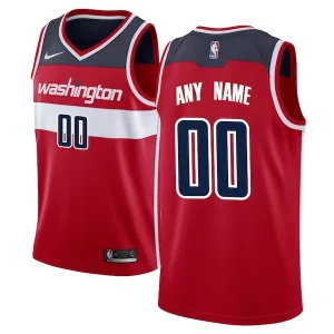 Amazing Washington Wizards Nike Swingman Custom Jersey Red Icon Edition