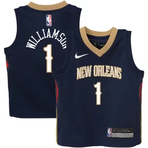 Amazing Zion Williamson New Orleans Pelicans Nike Toddler Swingman Player Jersey Icon Edition Navy