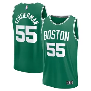Gorgeous Baylor Scheierman Boston Celtics 2024 NBA Draft Fast Break Player Jersey Icon Edition Kelly Green