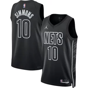 Chic Ben Simmons Brooklyn Nets Jordan Brand Unisex Swingman Jersey Statement Edition Black