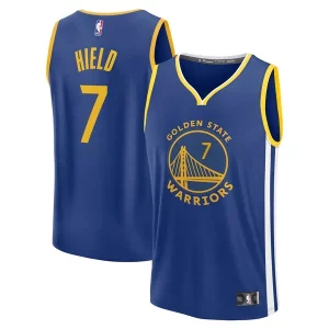 Fantastic Buddy Hield Golden State Warriors Fast Break Replica Player Jersey Icon Edition Royal