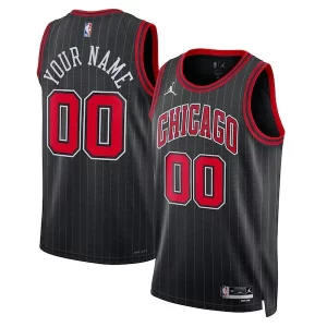 Chic Chicago Bulls Jordan Brand Unisex 2022/23 Swingman Custom Jersey Statement Edition Black