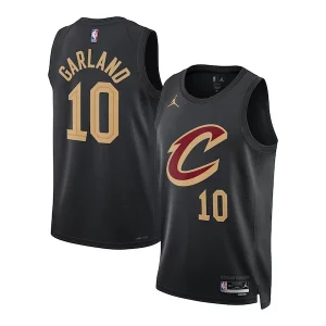 Chic Darius Garland Cleveland Cavaliers Jordan Brand Unisex Swingman Jersey Statement Edition Black