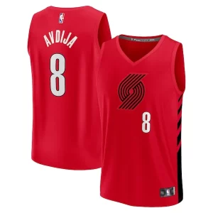Chic Deni Avdija Portland Trail Blazers Youth Fast Break Player Jersey Statement Edition Red