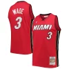 Chic Dwyane Wade Miami Heat Big & Tall Hardwood Classics 2005/06 Swingman Jersey Red