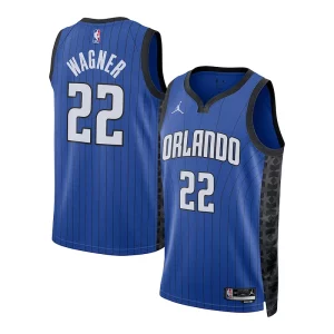 Premium Franz Wagner Orlando Magic Jordan Brand Unisex Swingman Jersey Statement Edition Blue