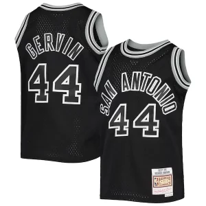 Chic George Gervin San Antonio Spurs Youth 1978/79 Hardwood Classics Swingman Jersey Black