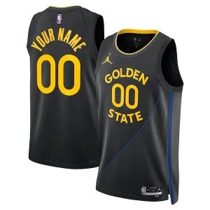 Chic Golden State Warriors Jordan Brand Unisex 2024/25 Custom Swingman Jersey Statement Edition Black