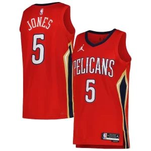 Chic Herbert Jones New Orleans Pelicans Jordan Brand Unisex Swingman Jersey Statement Edition Red