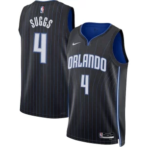 Chic Jalen Suggs Orlando Magic Nike Unisex Swingman Jersey Icon Edition Black/White