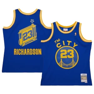 Chic Jason Richardson Golden State Warriors 2004/05 Hardwood Classics Swingman Jersey Royal