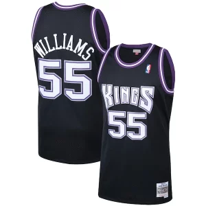 Chic Jason Williams Sacramento Kings 2000/01 Hardwood Classics Swingman Jersey Black