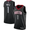 Chic John Wall Houston Rockets Jordan Brand 2020/21 Swingman Jersey Statement Edition Black