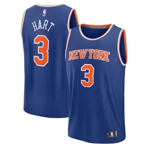 Chic Josh Hart New York Knicks Fast Break Replica Player Jersey Icon Edition Royal
