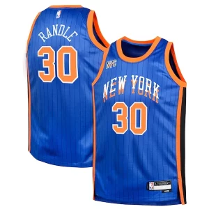 Chic Julius Randle New York Knicks Nike Youth Swingman Replica Jersey City Edition Blue