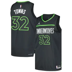 Chic Karl Anthony Towns Minnesota Timberwolves Jordan Brand Authentic Player Jersey Statement Edition Anthracite