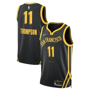 Chic Klay Thompson Golden State Warriors Nike Unisex 2023/24 Swingman Jersey Black City Edition