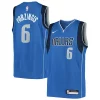 Chic Kristaps Porzingis Dallas Mavericks Nike Youth Swingman Jersey Icon Edition Blue