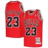Chic Michael Jordan Chicago Bulls Youth Hardwood Classics 1997/98 Authentic Jersey Red