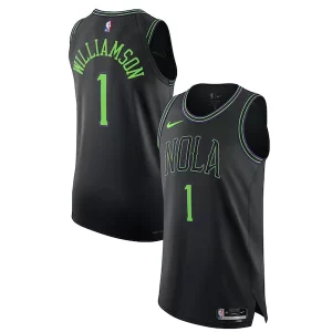 Chic Nike Zion Williamson New Orleans Pelicans Authentic Jersey City Edition Black