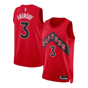 Chic OG Anunoby Toronto Raptors Nike Unisex Swingman Jersey Icon Edition Red