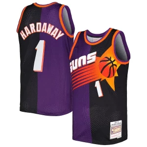 Chic Penny Hardaway Phoenix Suns Hardwood Classics 1999/00 Split Swingman Jersey Purple/Black