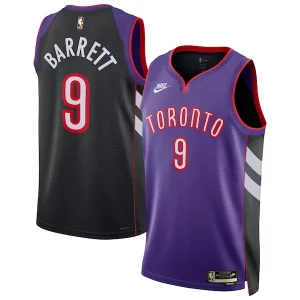 Chic RJ Barrett Toronto Raptors Nike Unisex 2024/25 Swingman Jersey Purple Classic Edition