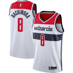 Chic Rui Hachimura Washington Wizards Nike 2020/21 Swingman Jersey White Association Edition