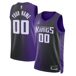 Chic Sacramento Kings Jordan Brand Unisex Swingman Custom Jersey Statement Edition Purple