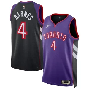 Chic Scottie Barnes Toronto Raptors Nike Unisex 2024/25 Swingman Jersey Purple Classic Edition