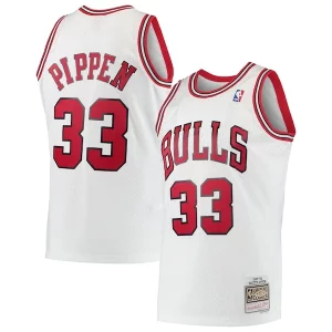 Chic Scottie Pippen Chicago Bulls Hardwood Classics Swingman Jersey White/Black