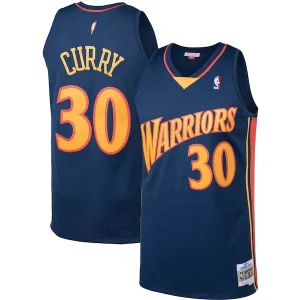 Chic Stephen Curry Golden State Warriors 2009/10 Big & Tall Hardwood Classics Swingman Jersey Navy