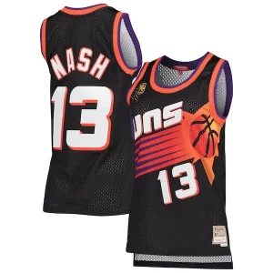 Chic Steve Nash Phoenix Suns Women's Hardwood Classics Swingman Jersey Black