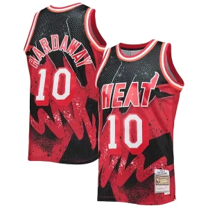 Chic Tim Hardaway Miami Heat Hardwood Classics 1996/97 Hyper Hoops Swingman Jersey Scarlet