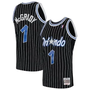 Chic Tracy McGrady Orlando Magic Hardwood Classics Swingman Jersey Black/Blue